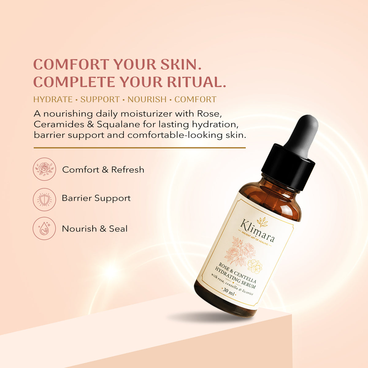 Rose & Centella Hydrating Serum