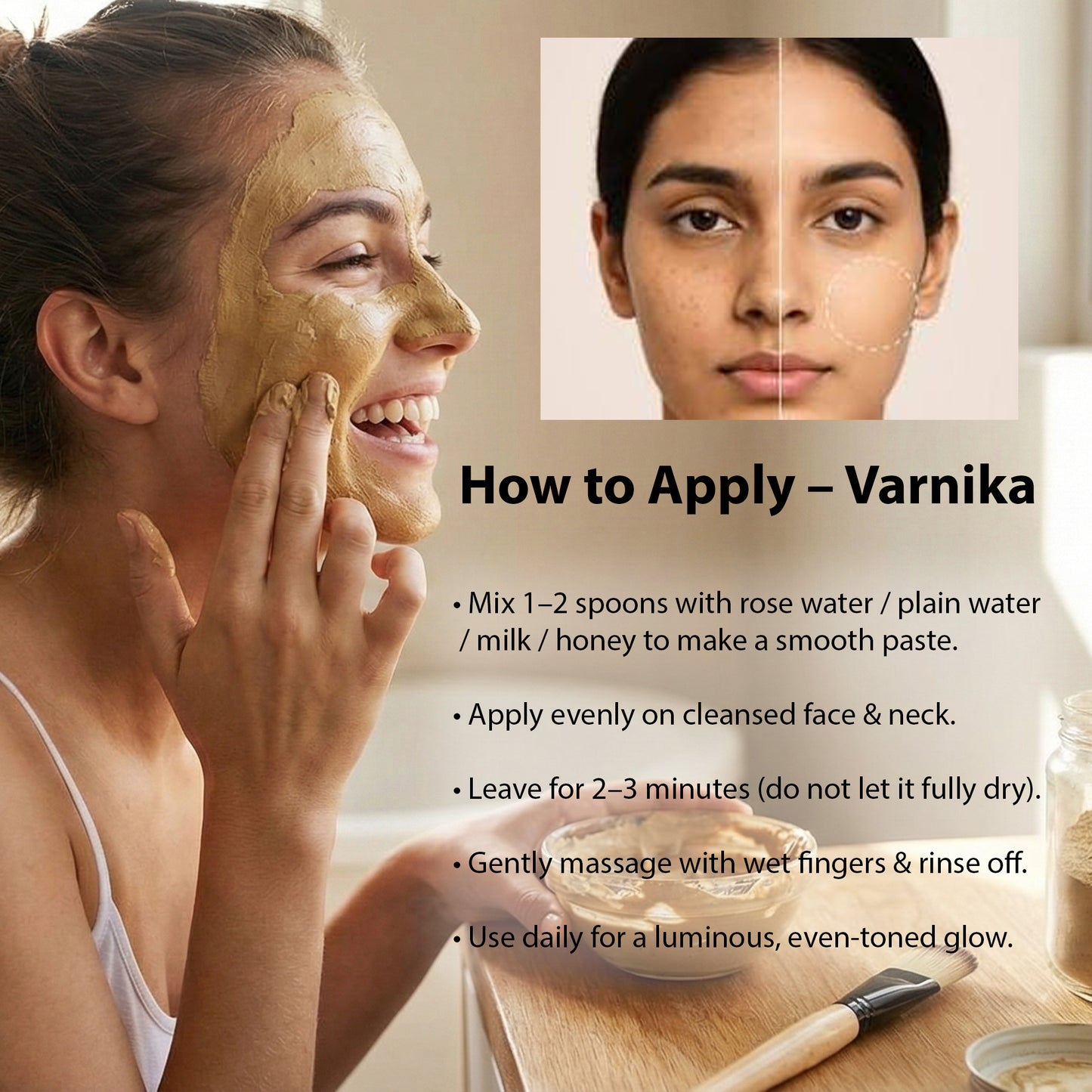 Varnika – Natural Glow Ubtan