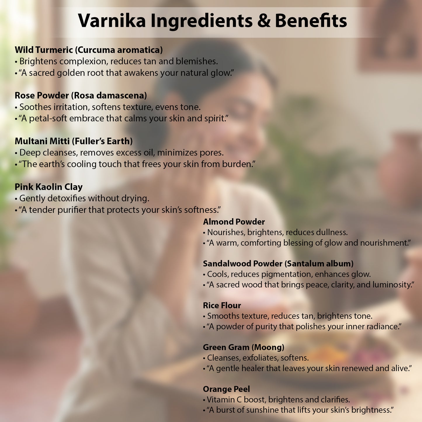 Varnika – Natural Glow Ubtan