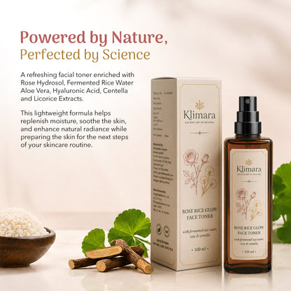 Rose Rice Glow Face Toner